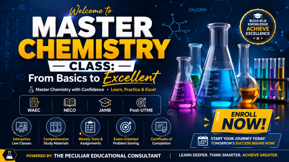 Master Chemistry Class:from basics to excellence